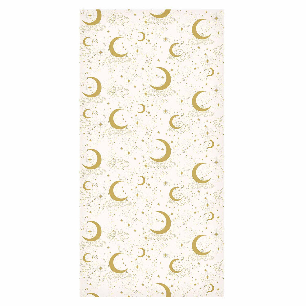 Moon and Cloud Warm Tone Wallpaper