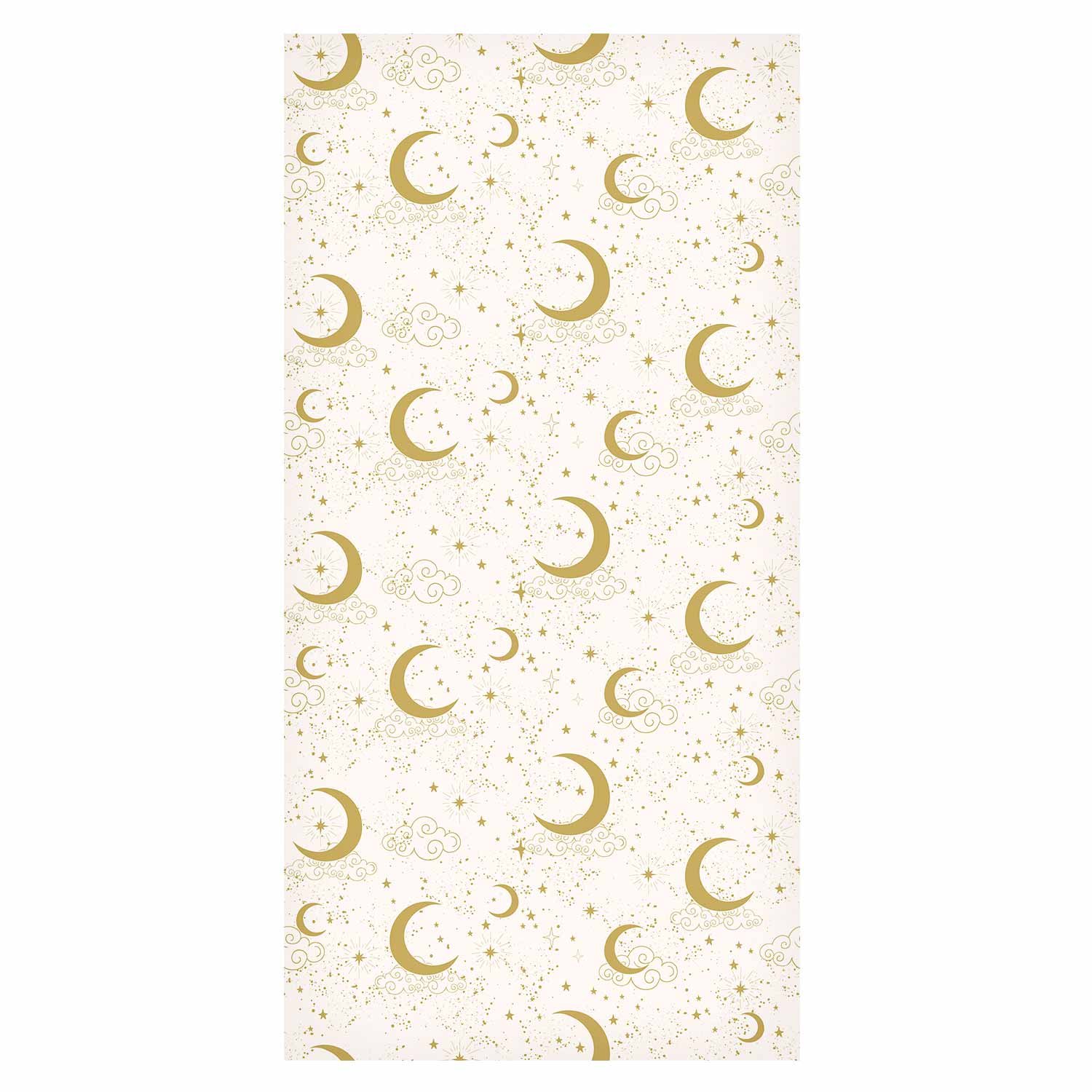 Moon and Cloud Warm Tone Wallpaper