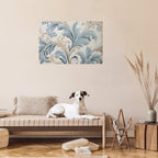 Light Baroque Vine Ornament Poster