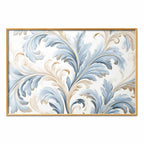 Light Baroque Vine Ornament Poster