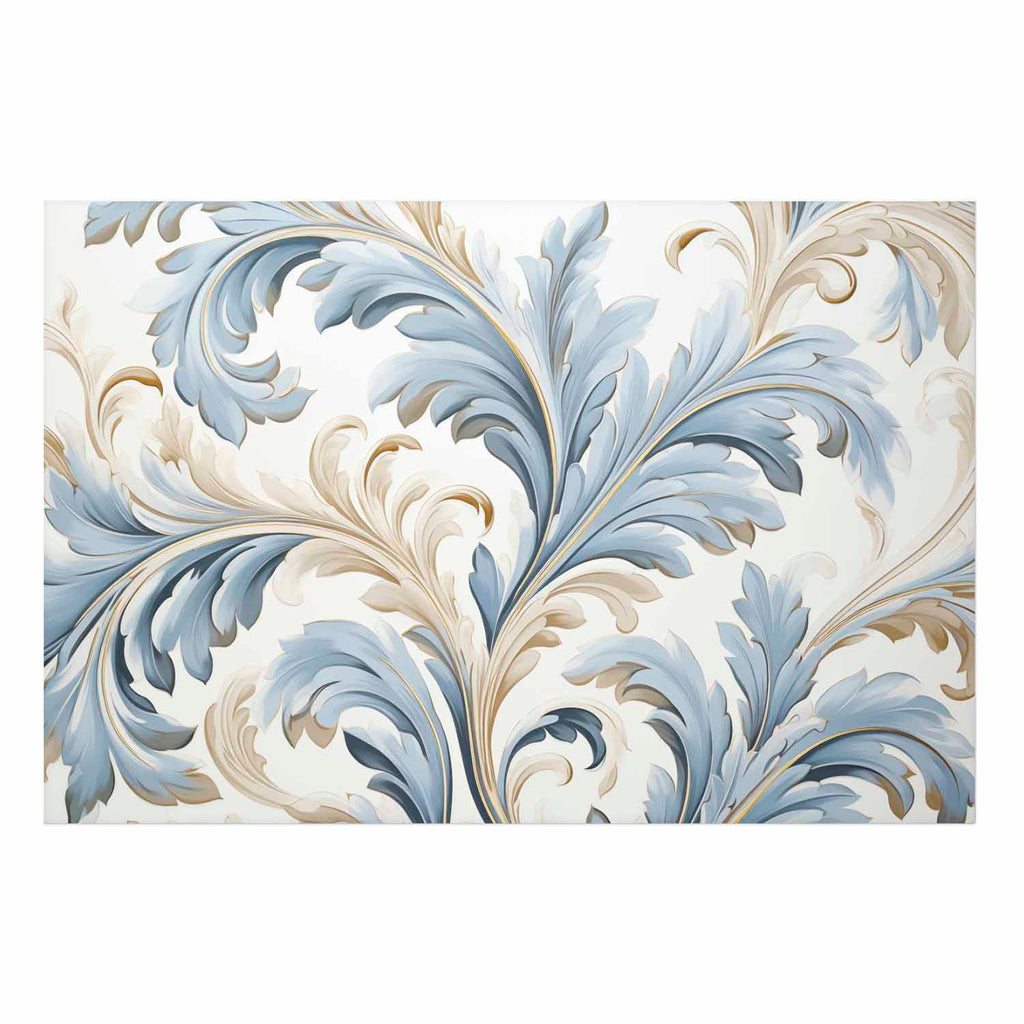 Light Baroque Vine Ornament Poster