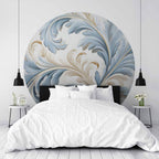 Bright Baroque Vine Round Wall Mural