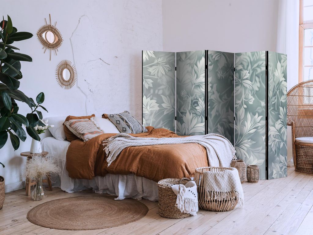 Room Divider with Floral Pattern