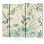 Room Divider Watercolor Botanical Leaves