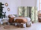 Room Divider Watercolor Botanical Leaves