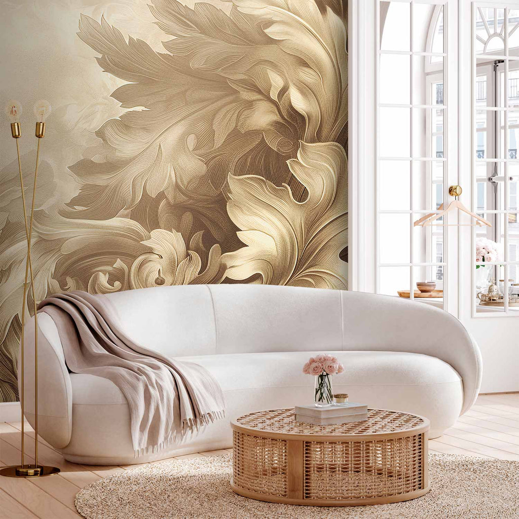 Wall Mural - Baroque Ornaments in Sepia