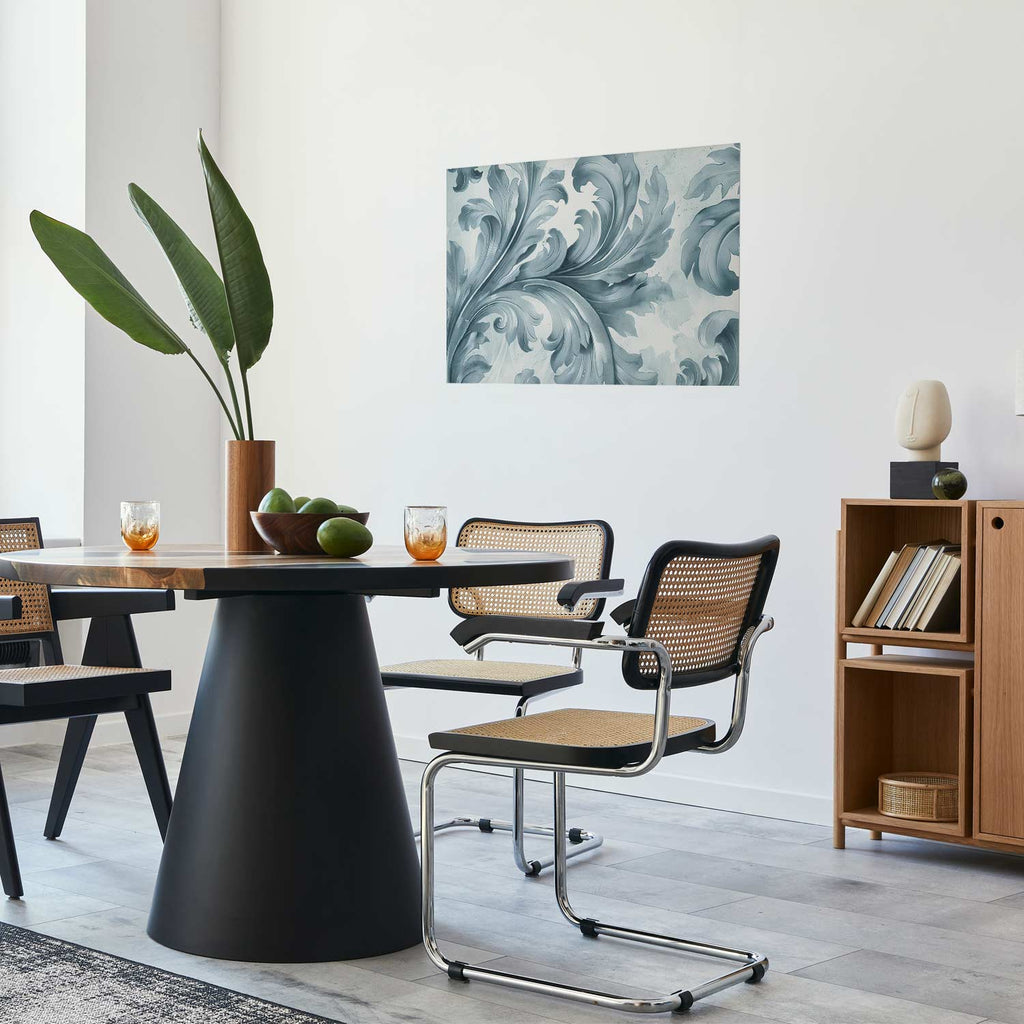 Baroque Stone Ornament Classic Poster