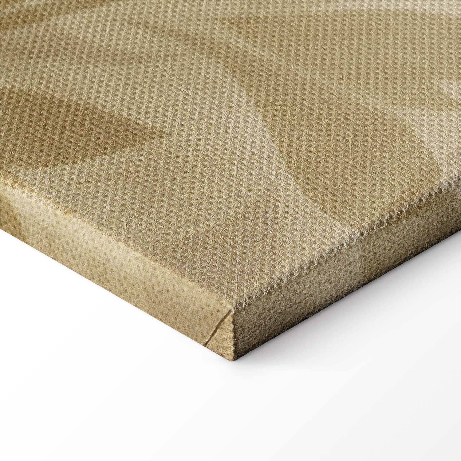 Sand Botanical Leaves and Vines Canvas Print