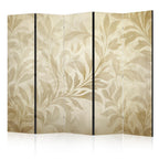 Room Divider 5-Panel Botanical Motif