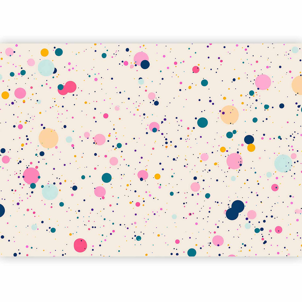 Wall Mural Dots Speckles Splatters Multicolored Pattern