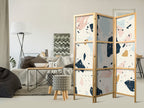 Room Divider Terrazzo with Large Muted Stones