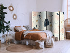 Room Divider Terrazzo with Large Scaled Stones in Subdued Colors