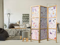 Confetti Terrazzo Multicolor 3-Panel Japanese Room Divider