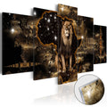 Golden Lion Africa Acrylic Print