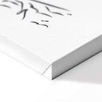 Sleeping Koala Black and White Canvas Print