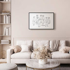 Meerkat Family Nature Poster