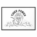 Tiger Power Animal Canvas Print