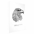 Eagle Freedom Inscription Poster