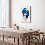 Dog Dreams Fantasy Vertical Canvas Print