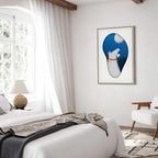 Dog Dreams Fantasy Vertical Canvas Print