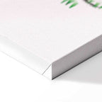 Colorful Dog and Ball Modern Canvas Print