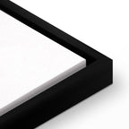 Colorful Dog and Ball Modern Canvas Print