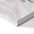 Colorful Dog and Ball Modern Canvas Print