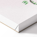 Colorful Dog and Ball Modern Canvas Print