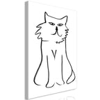 Canvas Print - I'm Looking at You! (Vertical)