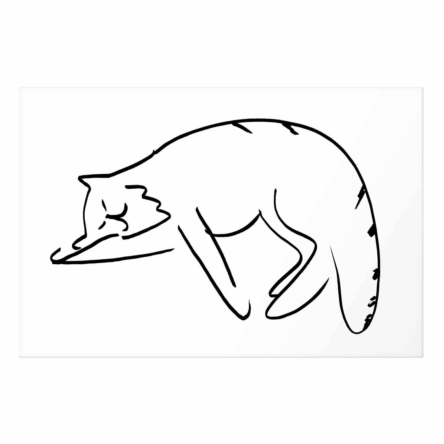 Cat Silhouettes Dreamscape Poster