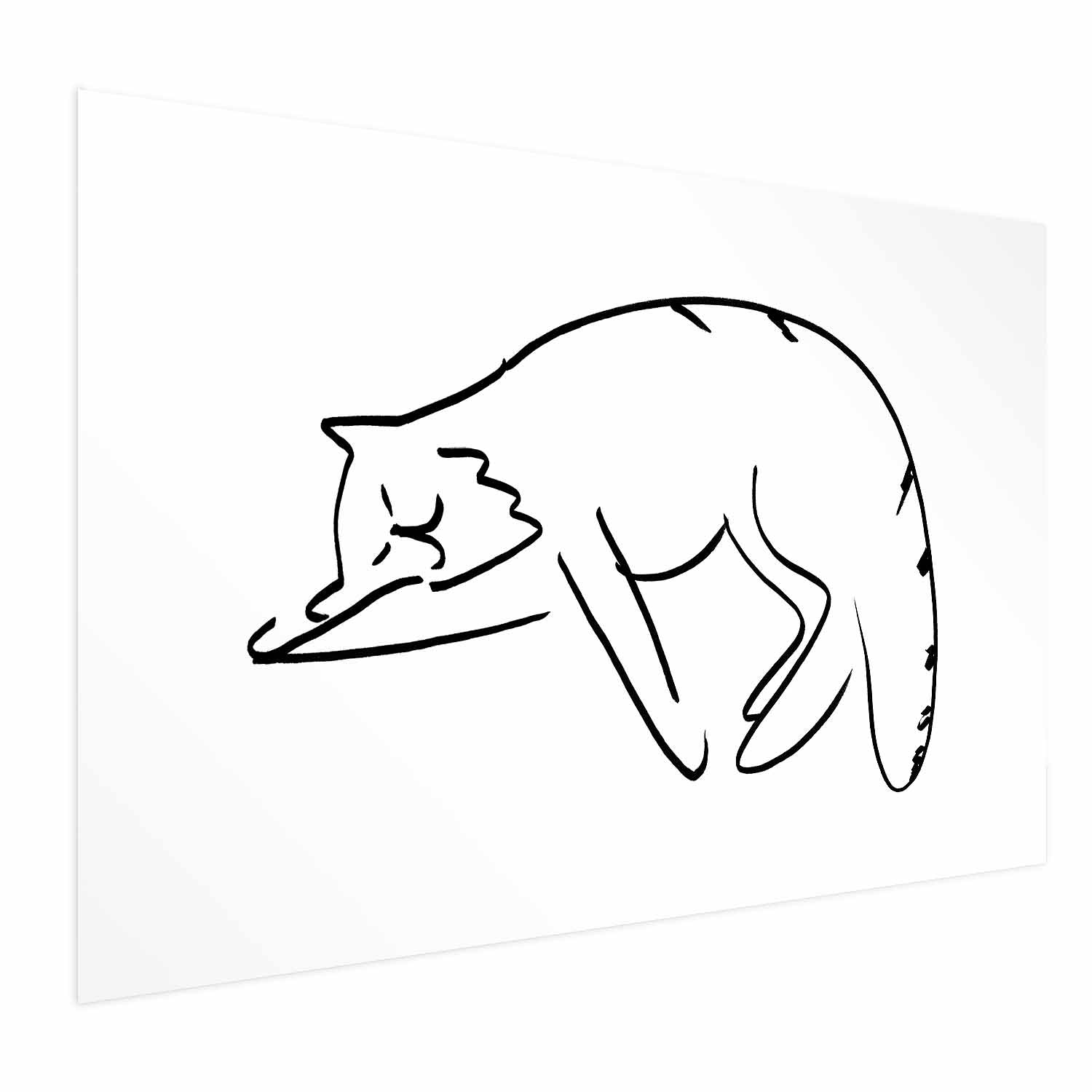 Cat Silhouettes Dreamscape Poster