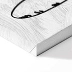 Cat Silhouette Fantasy Canvas Print