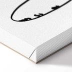 Cat Silhouette Fantasy Canvas Print