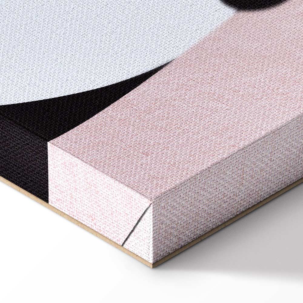 Panda with Balloon Funny Canvas Print