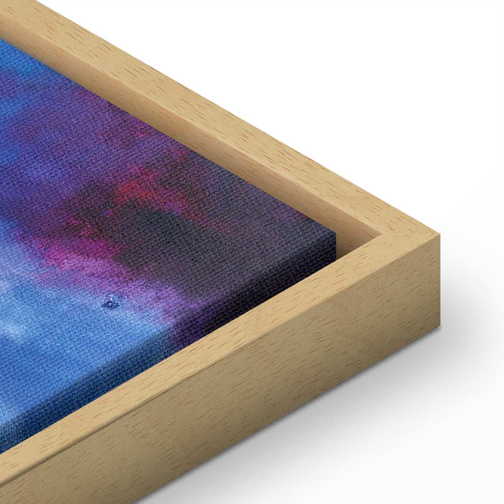 Autumn Sky Birds Landscape Canvas Print