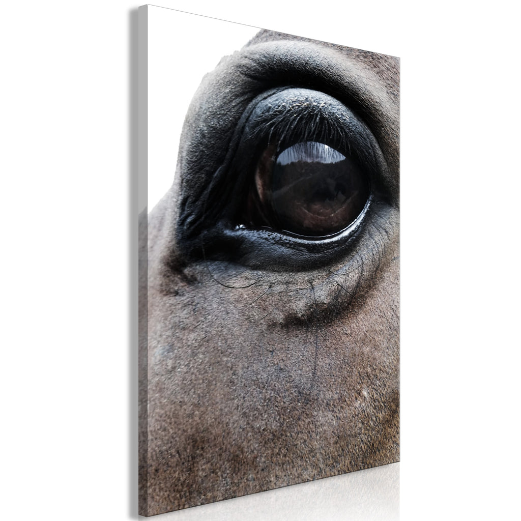 Canvas Print Honest Eyes Vertical