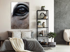 Canvas Print Honest Eyes Vertical