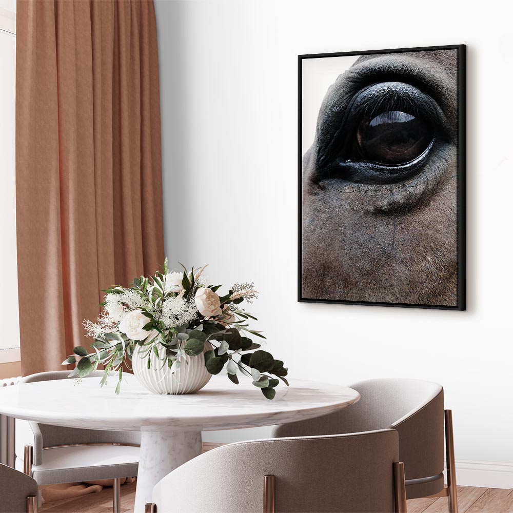 Horse Portrait Canvas Print