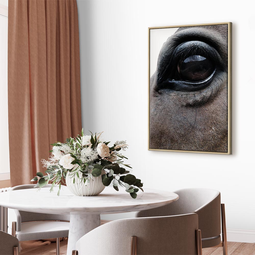 Horse Portrait Canvas Print