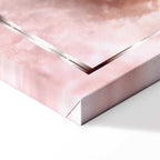 Space Flamingo Vertical Canvas Print