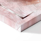 Space Flamingo Vertical Canvas Print