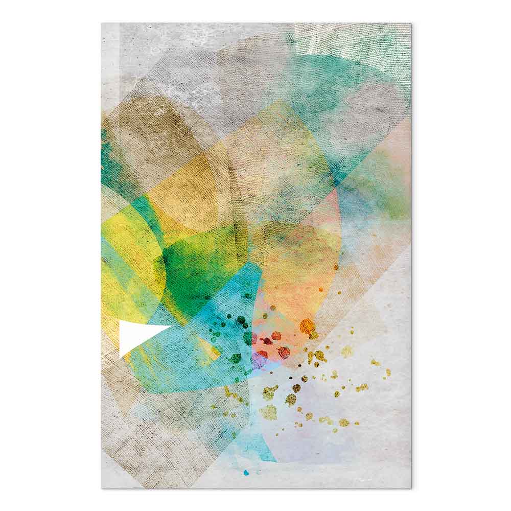 Abstract Butterfly Dreams Multicolor Canvas Print