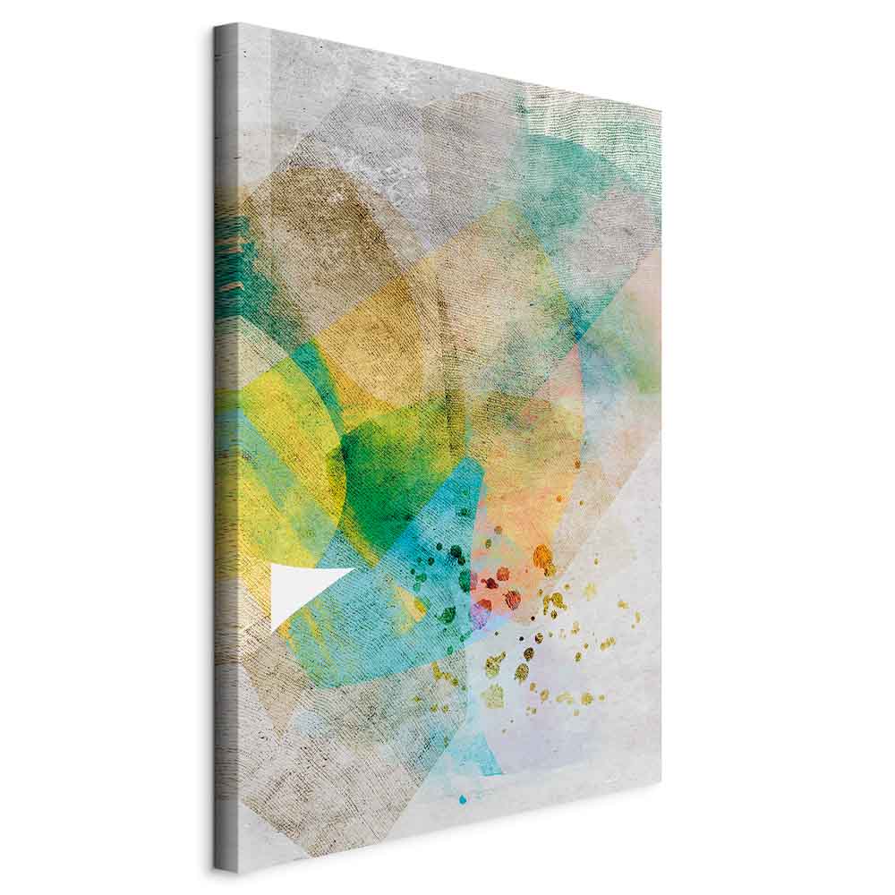 Abstract Butterfly Dreams Multicolor Canvas Print