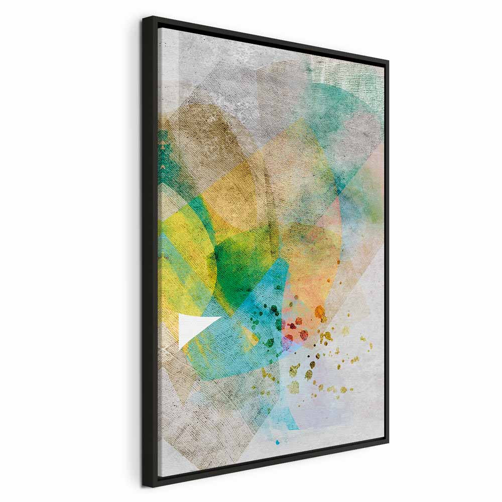 Abstract Butterfly Dreams Multicolor Canvas Print