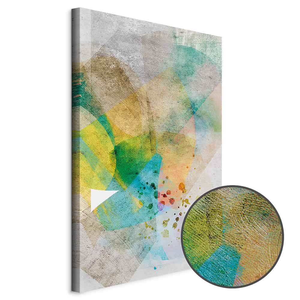 Abstract Butterfly Dreams Multicolor Canvas Print