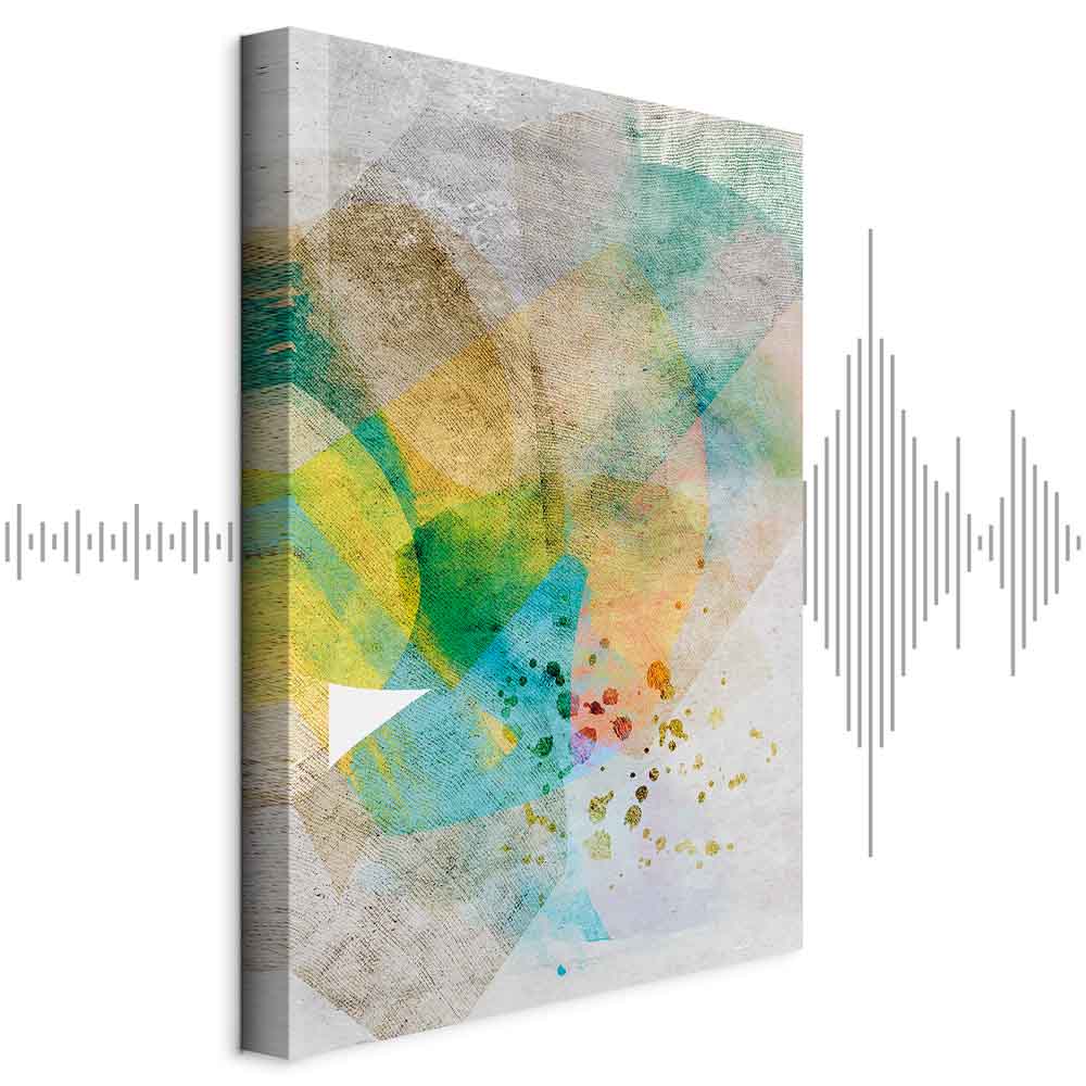 Abstract Butterfly Dreams Multicolor Canvas Print