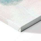 Lonely Bear Winter Texture Canvas Print (3 Parts)