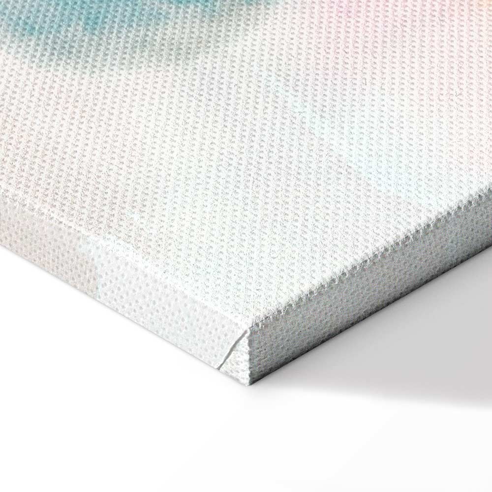 Lonely Bear Winter Texture Canvas Print (3 Parts)