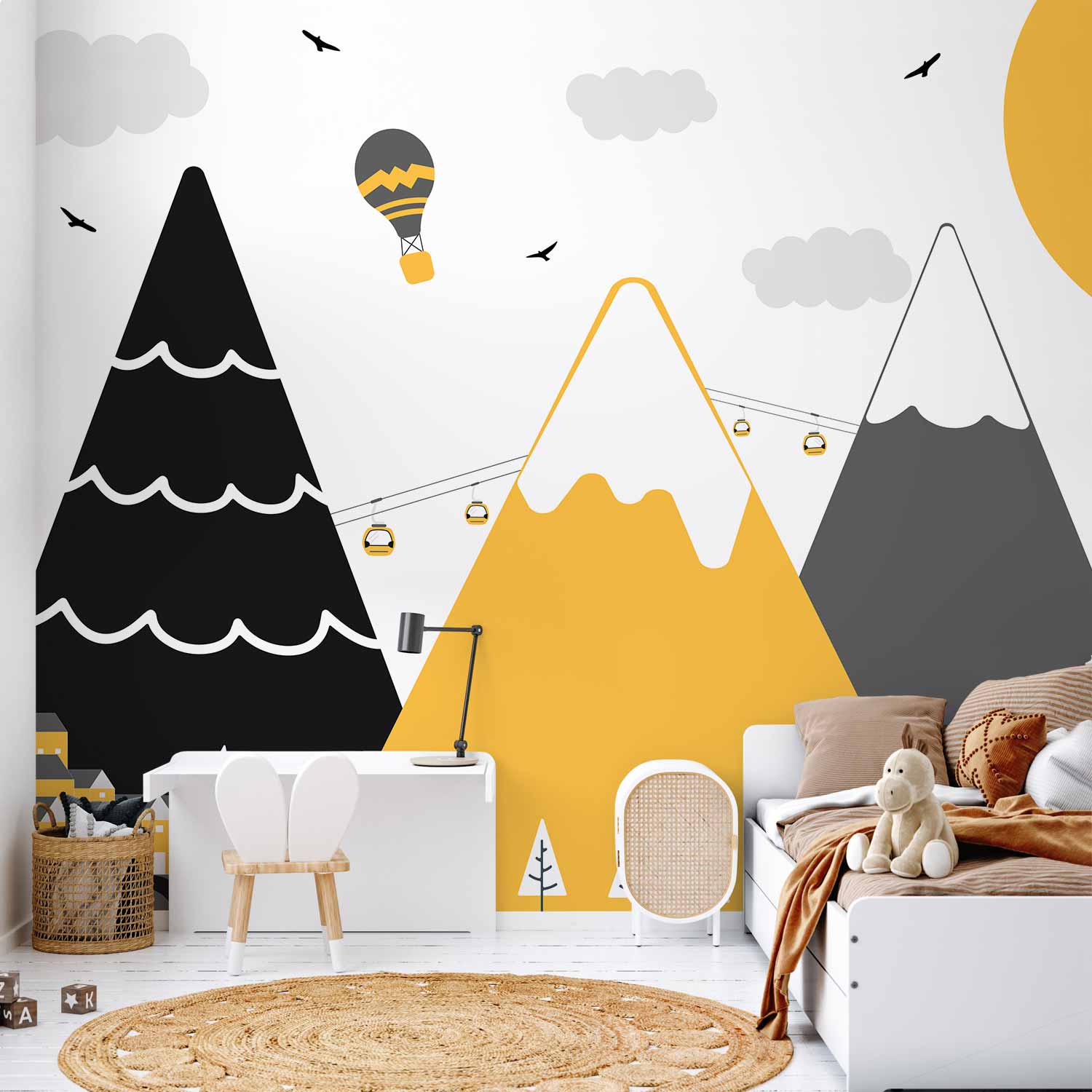 Mountain Adventure Nature Wall Mural