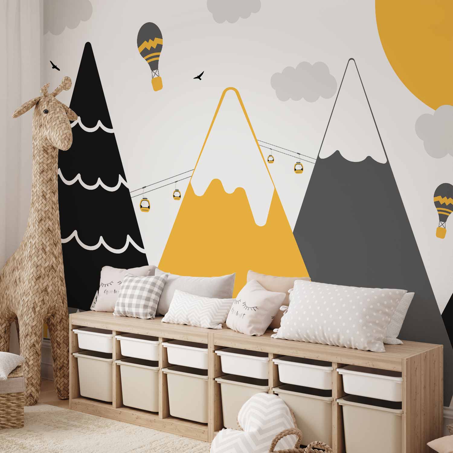 Mountain Adventure Nature Wall Mural